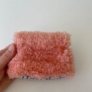 Pink Shag Jasper and Jeera Pouch/Coin Purse from Anthropologie